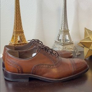 Gently worn Daley Cap Toe Dress Shoes